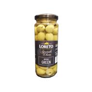 Оливки зеленые без косточки Loreto 330 г.